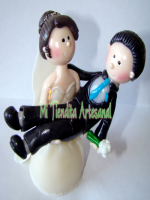 Novio en brazos